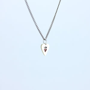 CROWNED HEART PENDANT