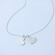 STAMPED HEART PENDANT