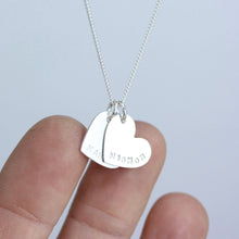 STAMPED HEART PENDANT